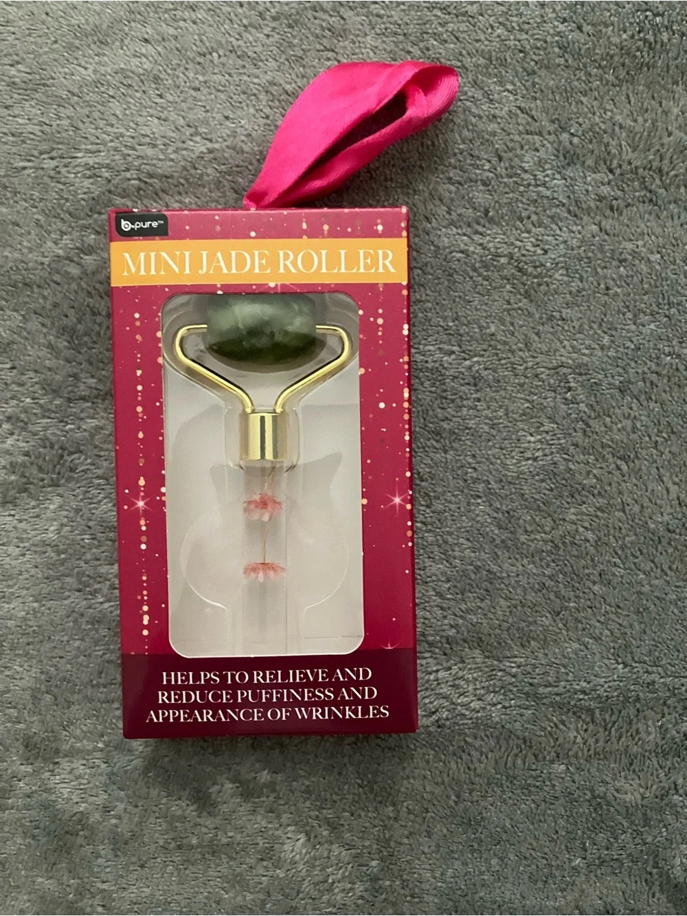 Mini Jade Roller & Jade Gua Sha Set - Green